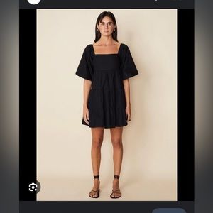 Faithful The Brand Black Mini Dress